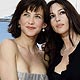 Cast members Sophie Marceau and Monica Bellucci pose during a photocall for the film `Ne Te Retourne Pas` at the 62nd Cannes Film Festival